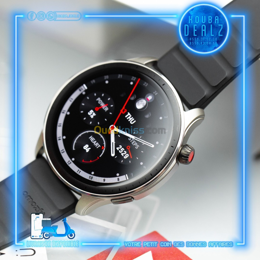 XIAOMI AMAZFIT SMART WATCH GTR 4 ORIGINALE (MONTRE INTELLIGENTE) 