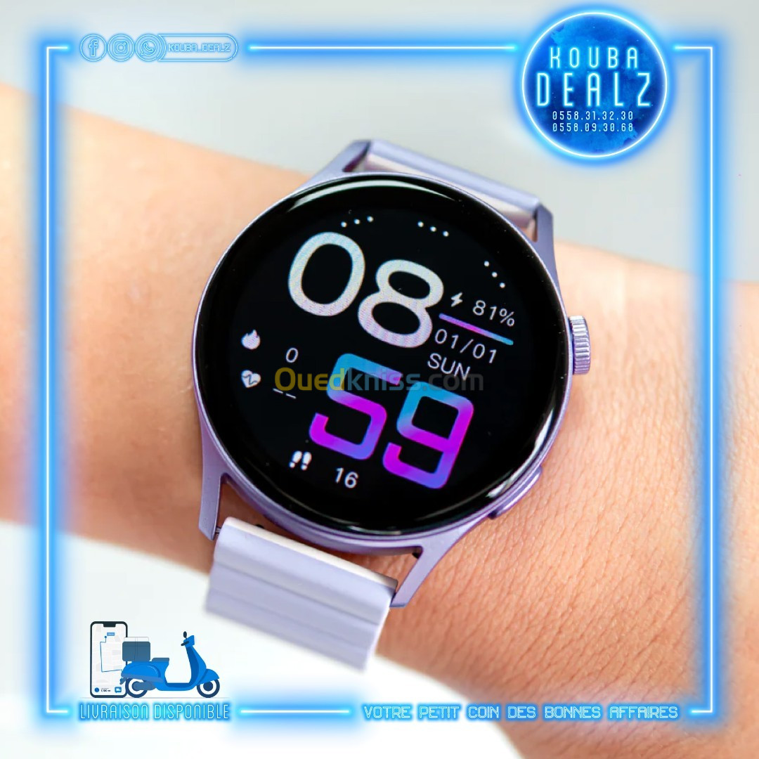 SMARTWATCH XIAOMI KIESLECT LORA 2 (MONTRE INTELLIGENTE) 