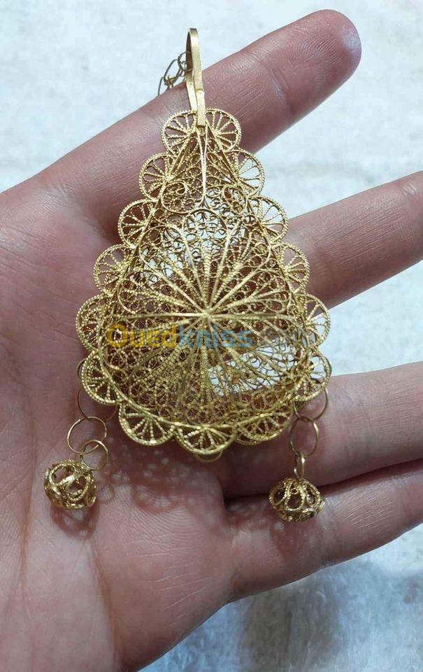 Meskiya en Or 18k (32.4g) مسكية قديمة 