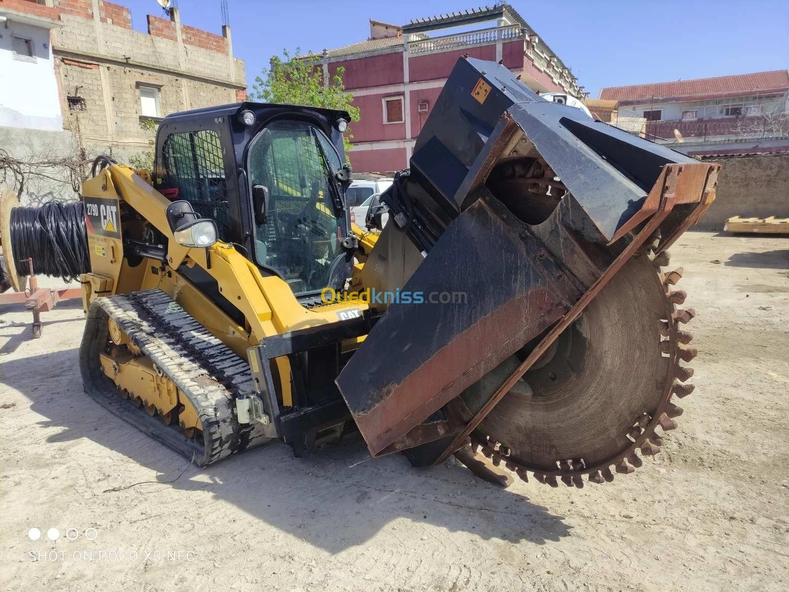 caterpillar microtrancheuse 2019