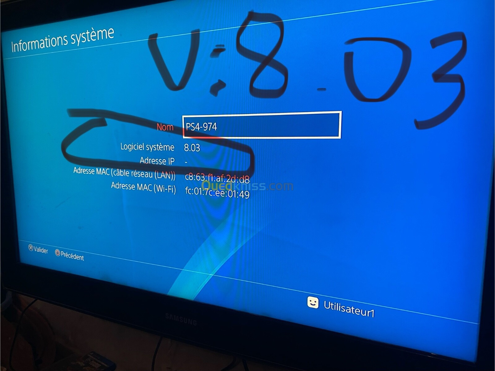 Ps4 Slim 1 to Cabas Version 8.03  flashable sans dungle 