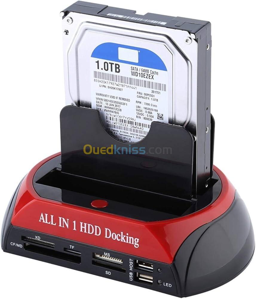 Rack USB ALL IN ONE HDD DOCKING IDE/ SATA/ OTB