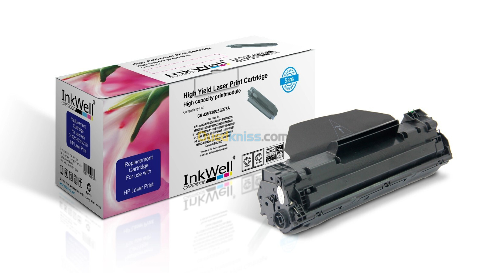 Toners universels P1005 compatibles INKWEL, INKMASTER, CORAL