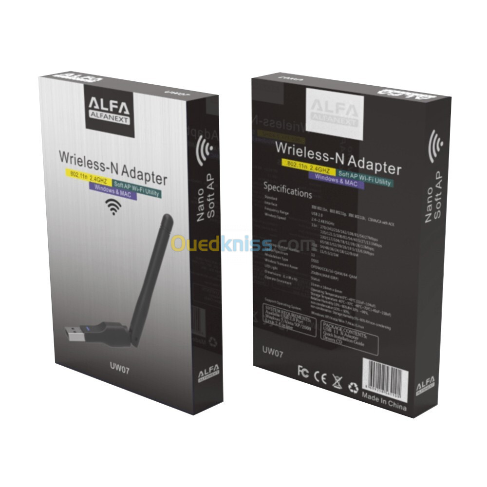 WIFI USB ALFA 3001N /UW06 /UW07