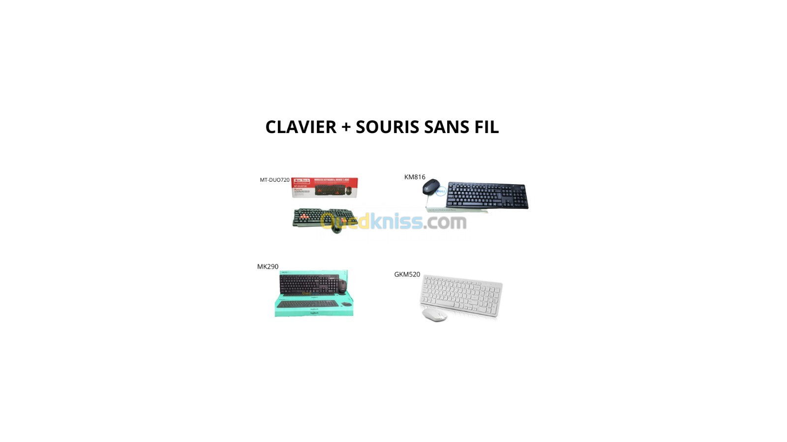 clavier + souris sans fil