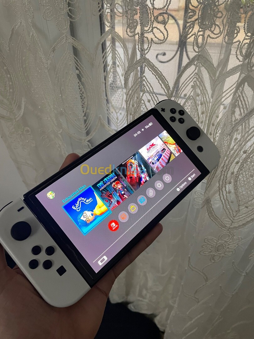 Ntendo switch oled flashé / pucé