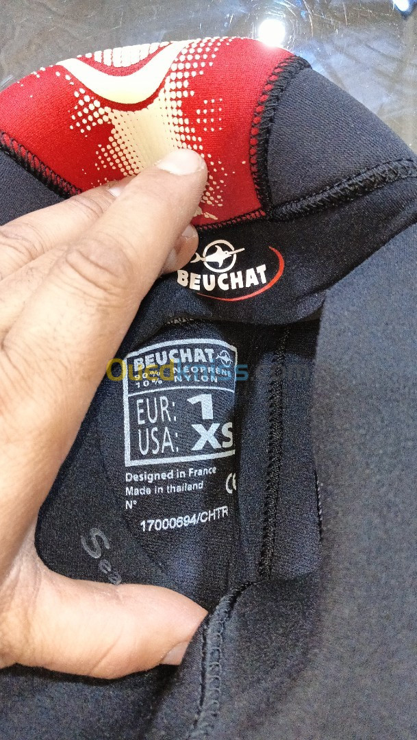 Cagoule de plongée sous-marine 