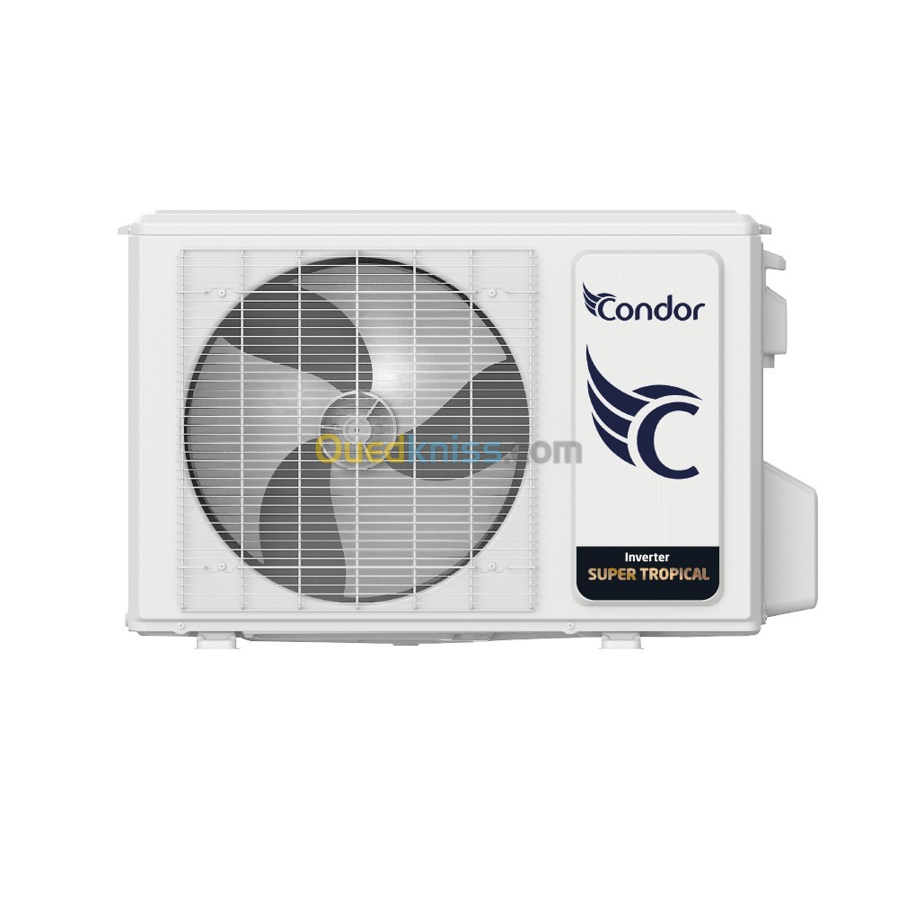 Climatiseur CONDOR ALPHA Inverter Super Tropical    12K Btu  Froid & Chaud  R410