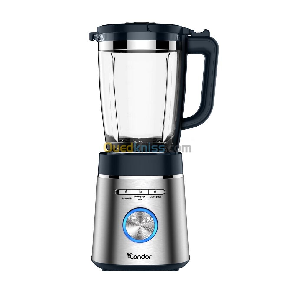 Blender à commande bouton CONDOR MASTER MIX  1400 W  1,75L  Bleu Inox