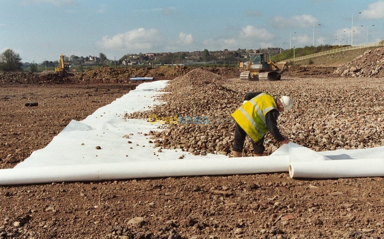  la géotextile de renforcement 150kn