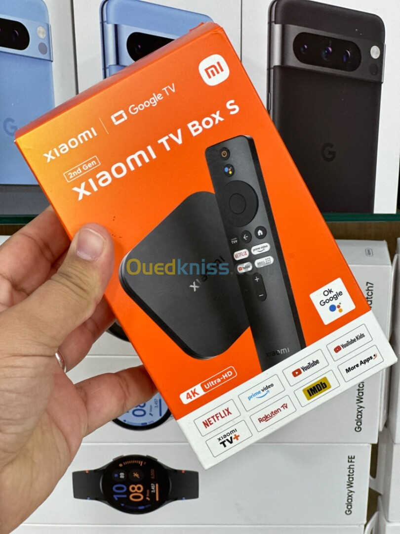 mi TV Box S (2nd Gen) 4K Ultra HD,Bt 5.2 & Dolby Atmos&DTS-HD, XIAOMI BOX S 2EM GEN