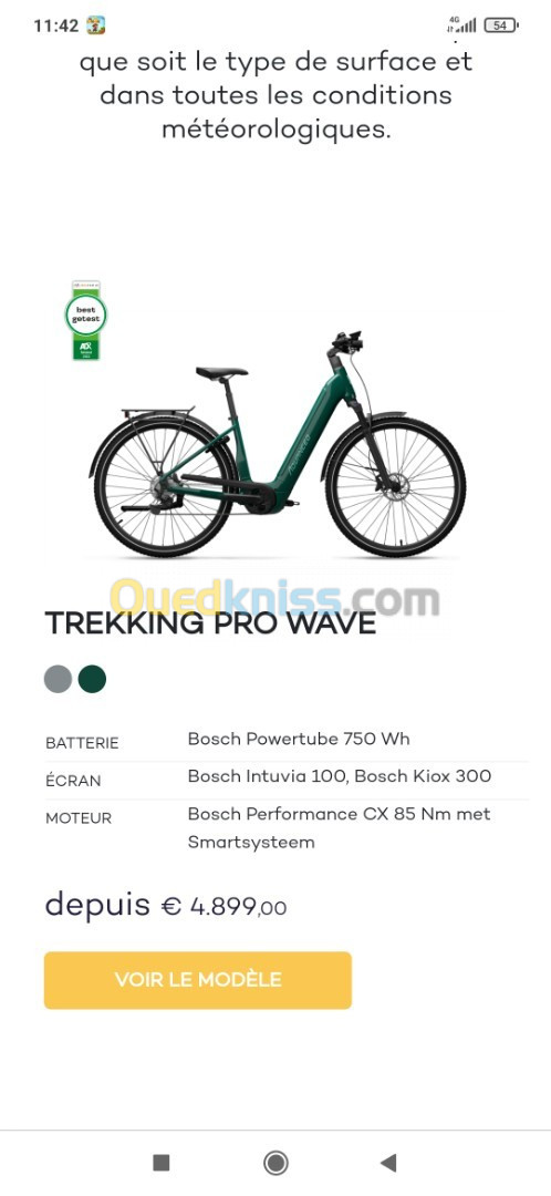 Vélo électrique advanced 