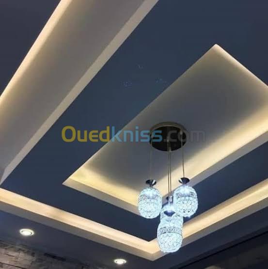 Faux plafond demontable placoplatre b13 mdf