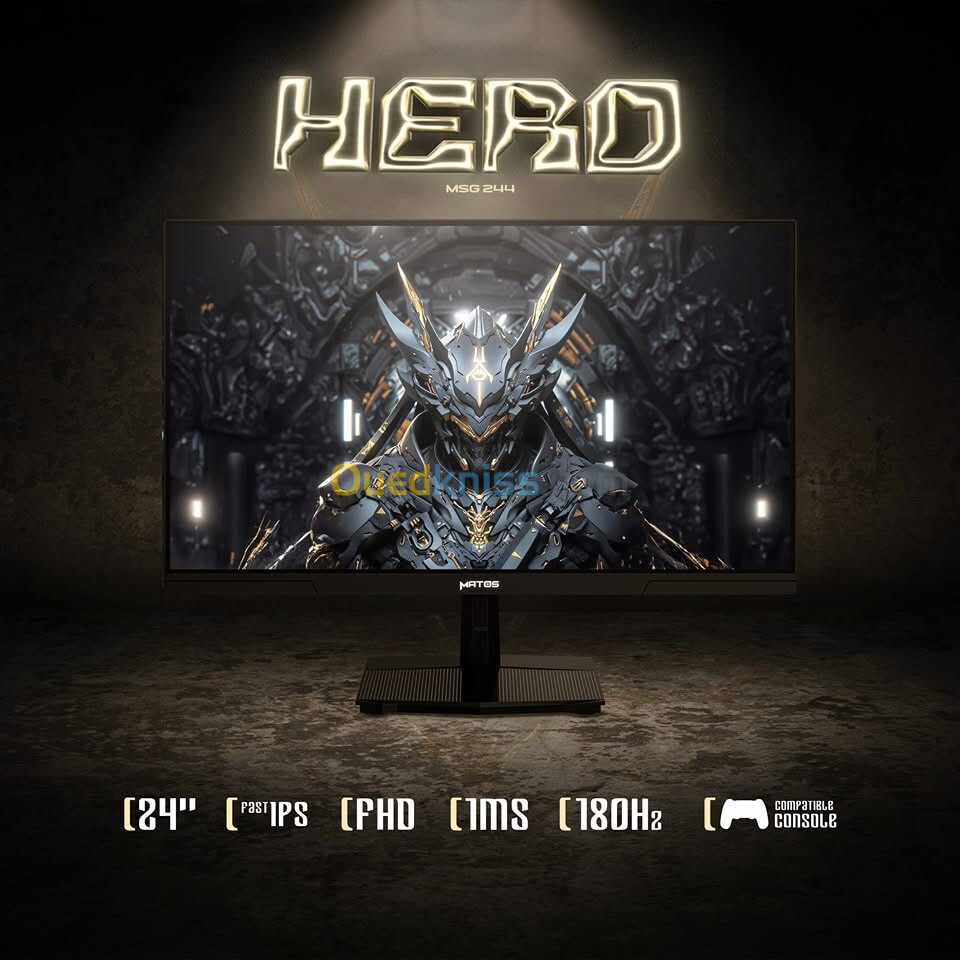 ÉCRAN MATOS HERO 24 Pouce iPS FHD 180Hz 