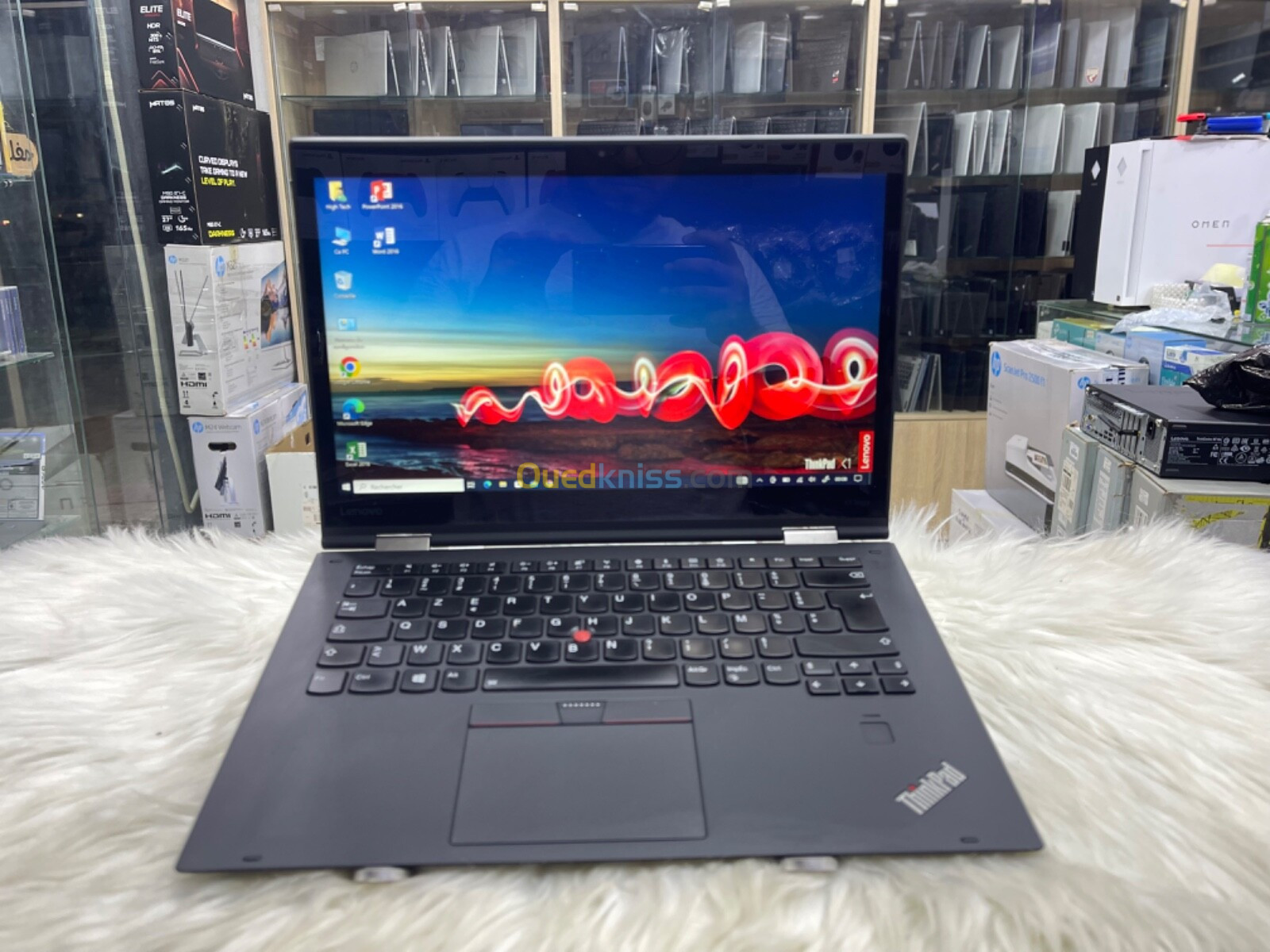 LENOVO THINKPAD X1 | i5 7eme | RAM 16Go | SSD 512Go | Écran 14 FHD Tactile Convertible |lecteur sim