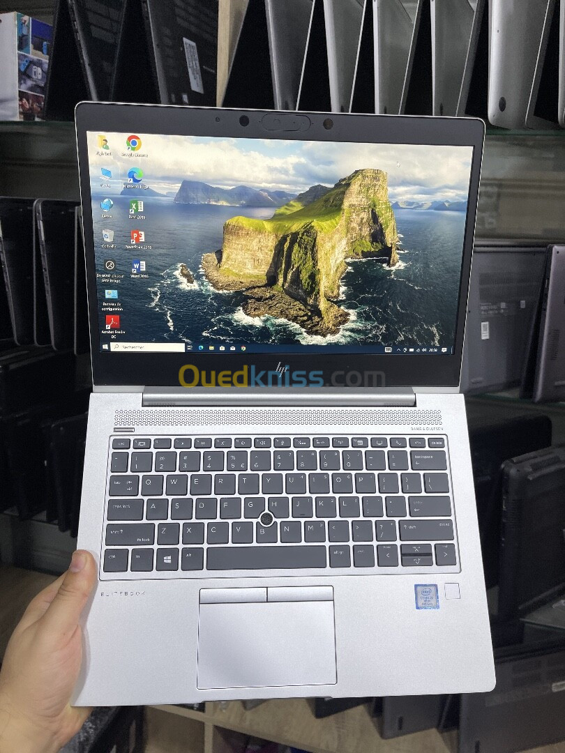 LAPTOP HP ELITEBOOK 830 G6 | i5 8eme | RAM 8Go | SSD 256Go | Écran 14 FHD |clavier Lumineux| Sim cel