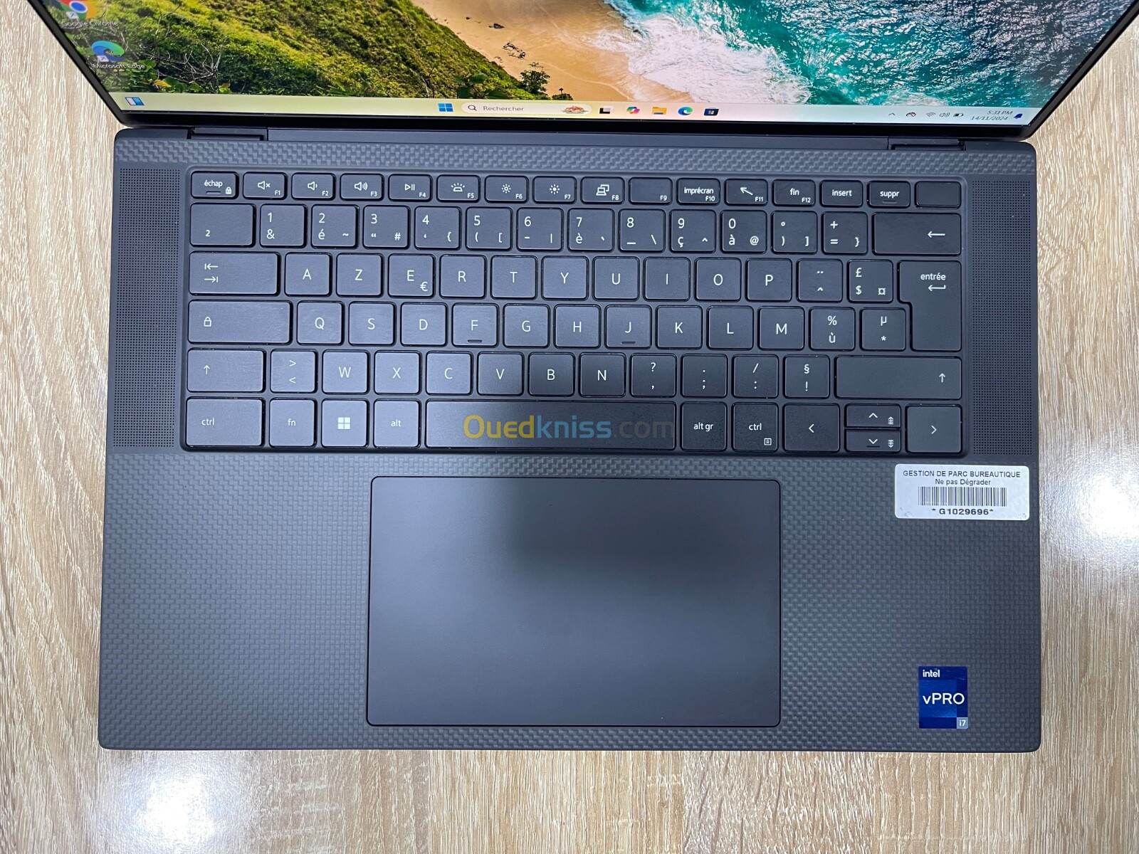 LAPTOP DELL PRESICION 5570 |i7 12eme |RAM 64Go | SSD 1TB |Ecran 16 iPS FHD+ |RTX A1000 4Go |etat10/1