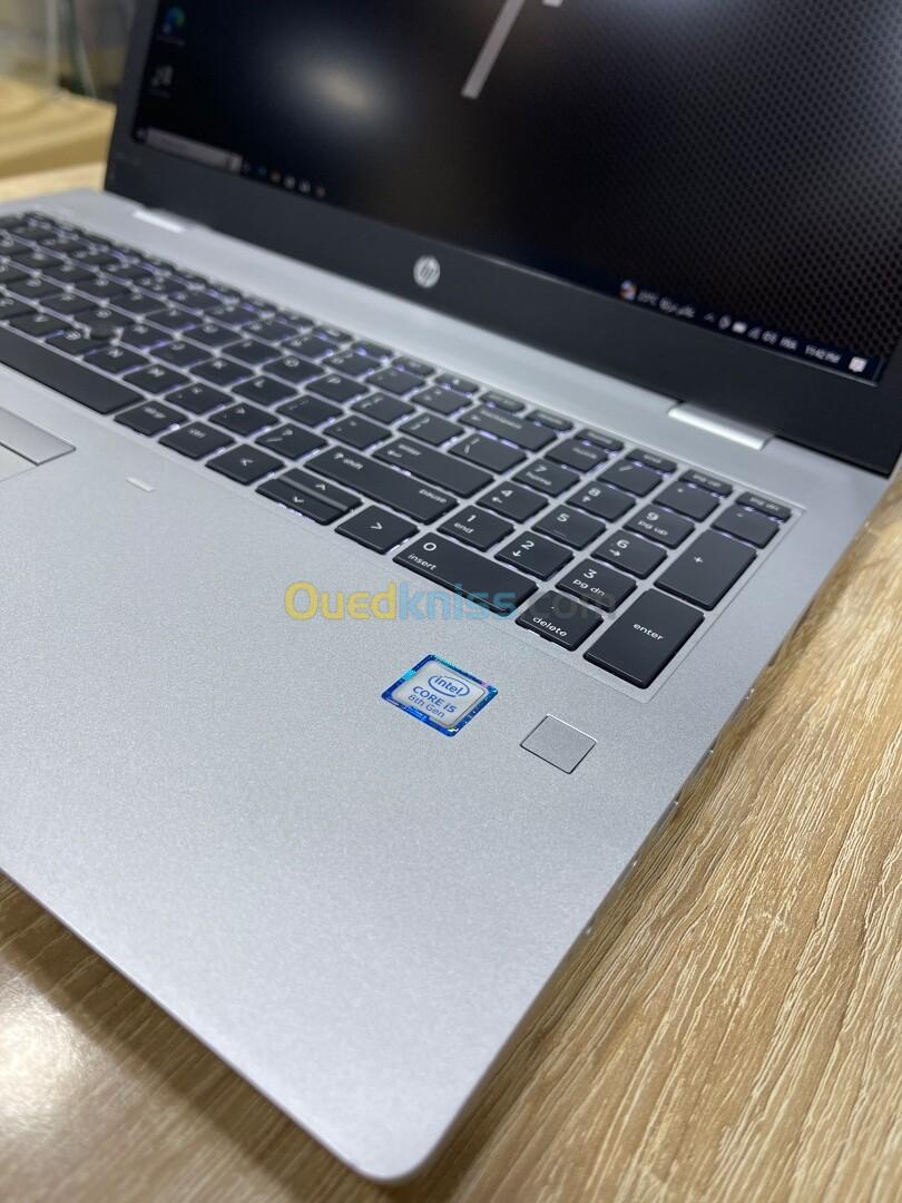 HP PROBOOK 650 G5 | i5 8eme | RAM 8Go | SSD 128Go + HDD 500Go | Écran 15,6 FHD | clavier Lum 