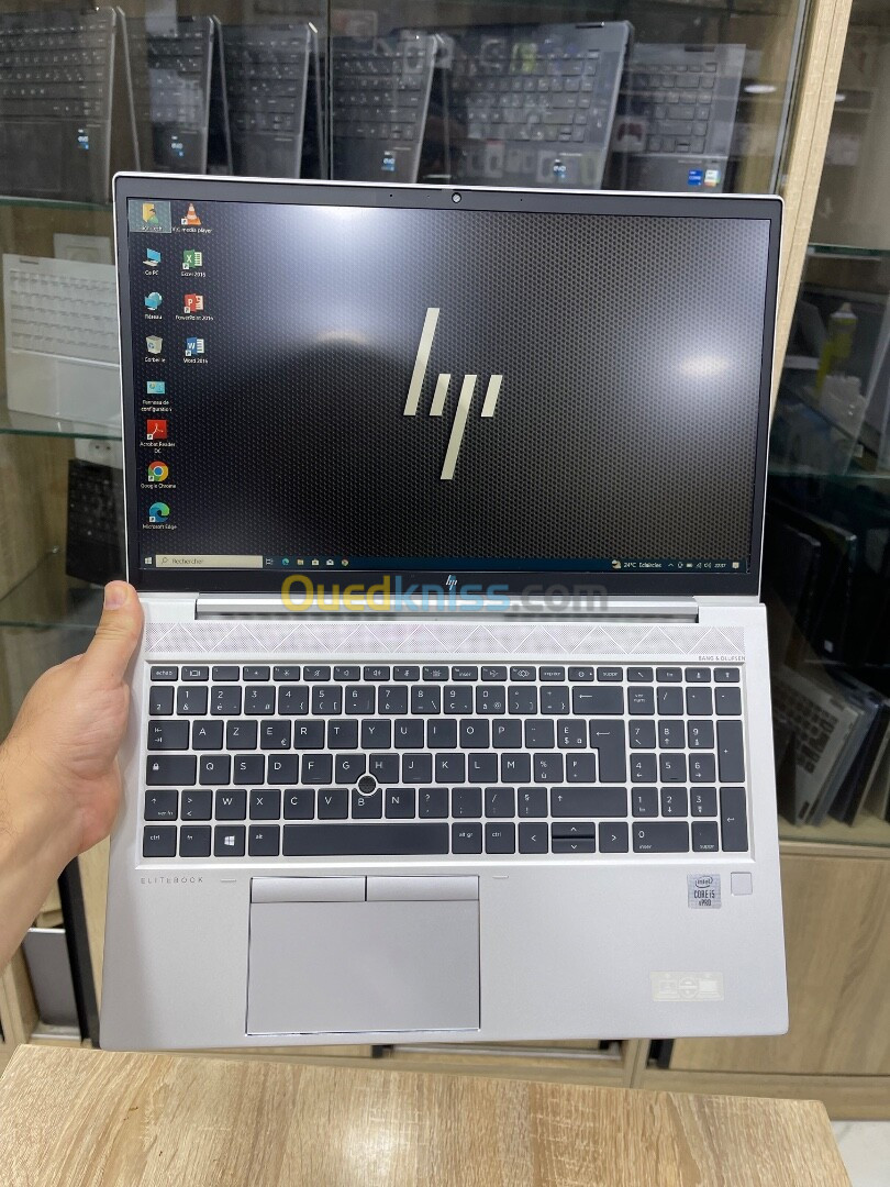 LAPTOP HP ELITEBOOK 830 G7 | i5 10eme | RAM 16Go | SSD 256Go | Écran 15,6 FHD | Clavier Lum | Sim 