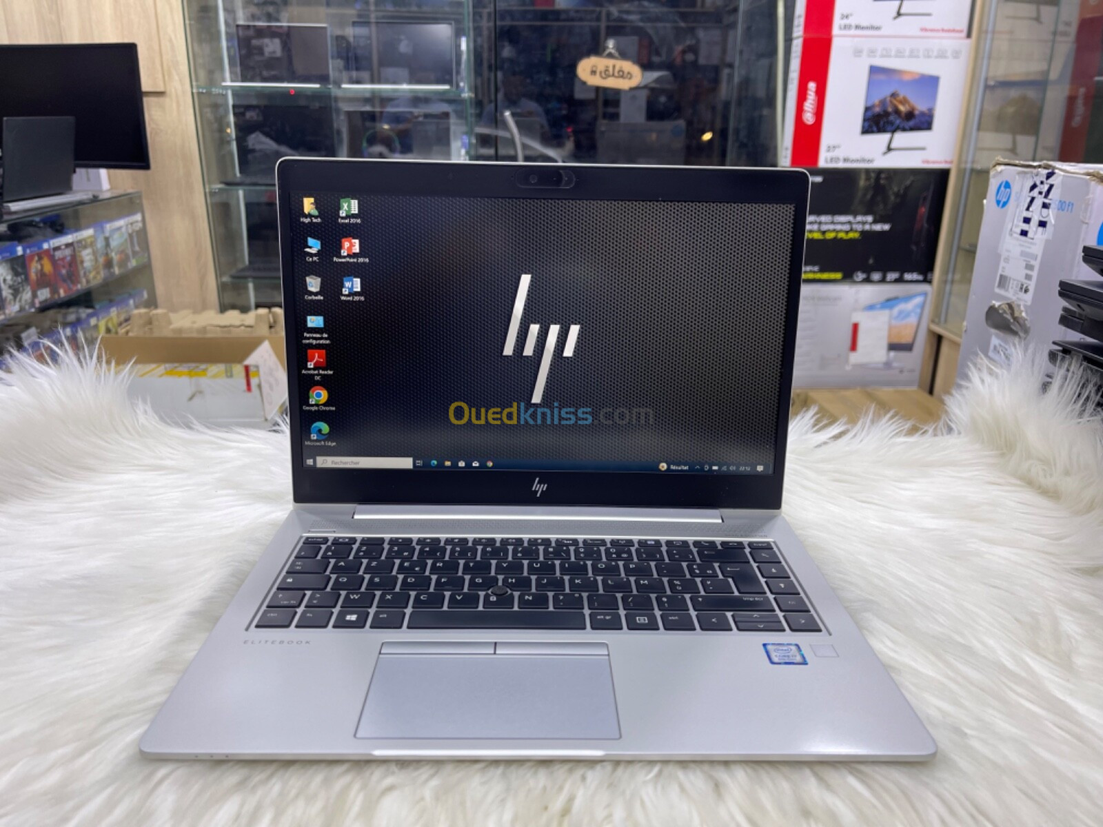 HP ELITEBOOK 840 G6 | i7 8eme | RAM 16Go |SSD 512Go | Écran 14 FHD | Sim cellulaire | Empreinte 