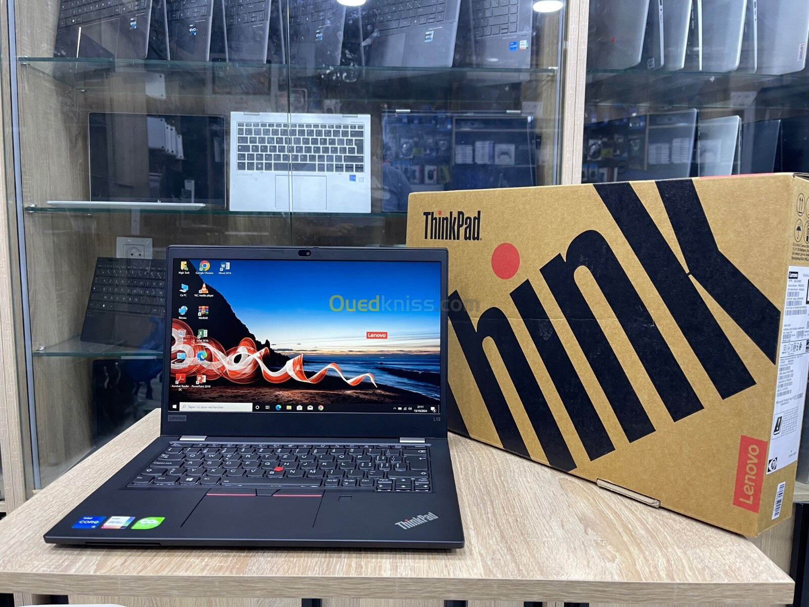 LENOVO THINKPAD L13 Gen 2 | i5 11ème | RAM 8Go | SSD 256Go | Écran 13,3 FHD | Clavier Lum | neuf 