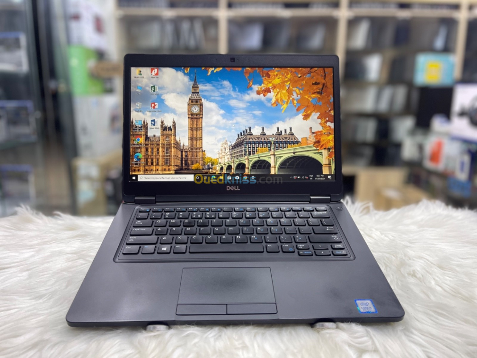 DELL LATITUDE 5490 | i5 8eme | RAM 8Go | SSD 256Go | Écran 14 Pouce | SIM cellulaire 