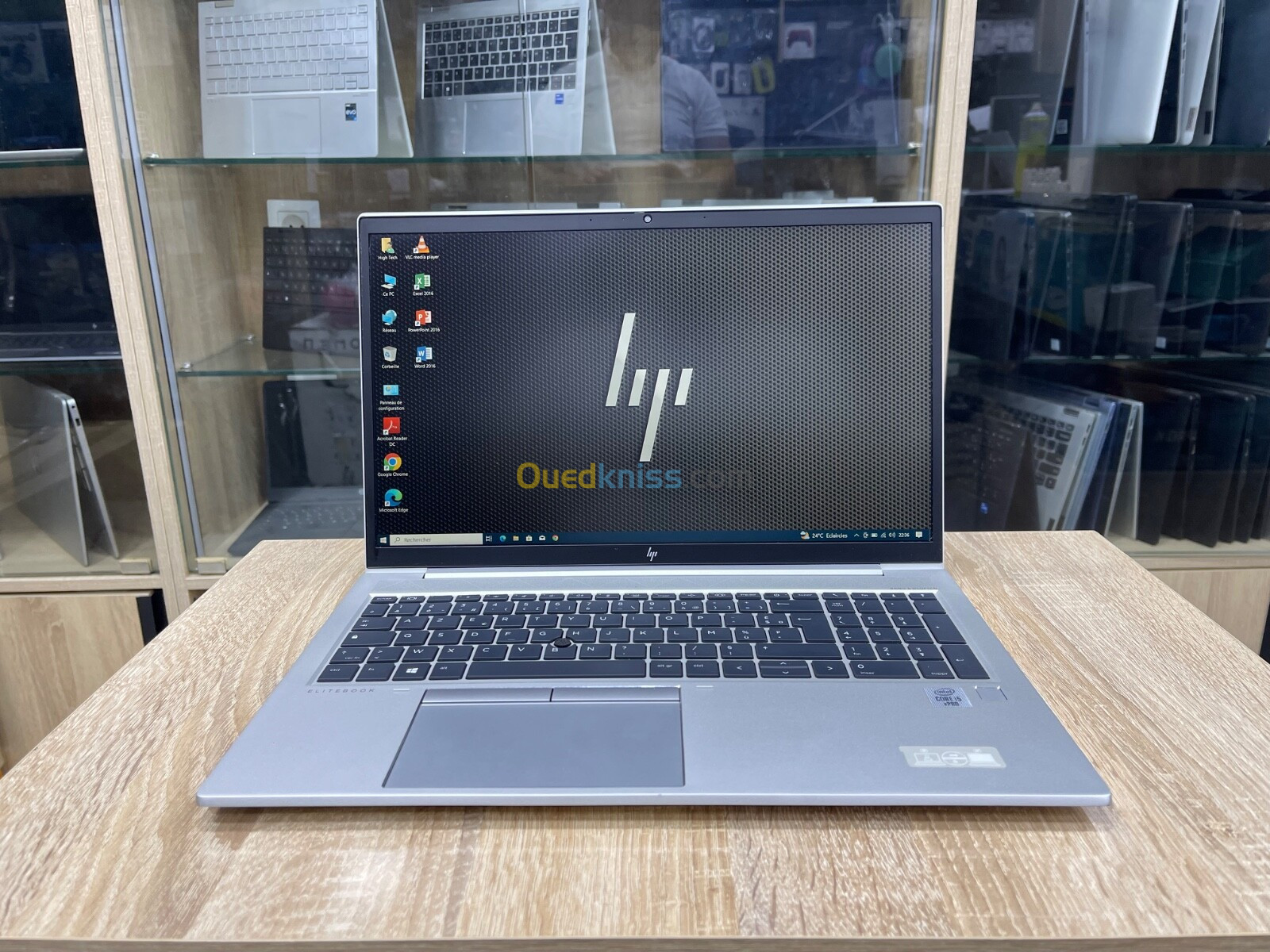 LAPTOP HP ELITEBOOK 830 G7 | i5 10eme | RAM 16Go | SSD 256Go | Écran 15,6 FHD | Clavier Lum | Sim 