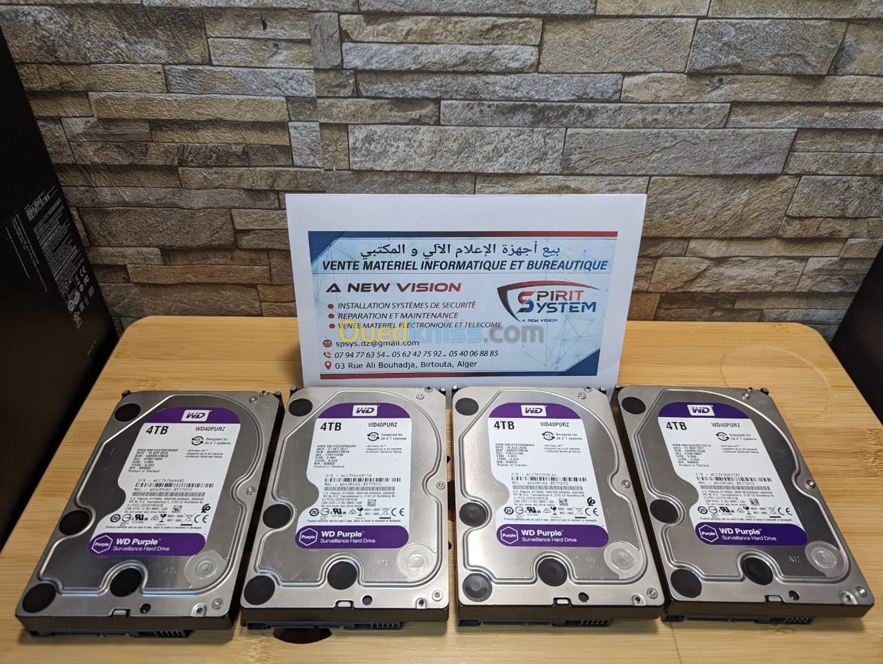 Disque dur Hdd 8TB WD Purple 