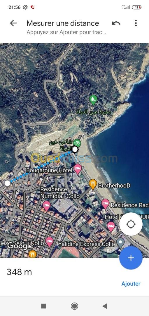 Location vacances Niveau De Villa F3 Skikda Collo