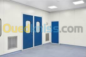 Portes salle blanche