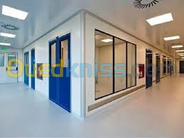 Portes salle blanche