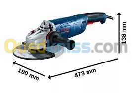 MEULEUSE 230MM 2400W BOSCH