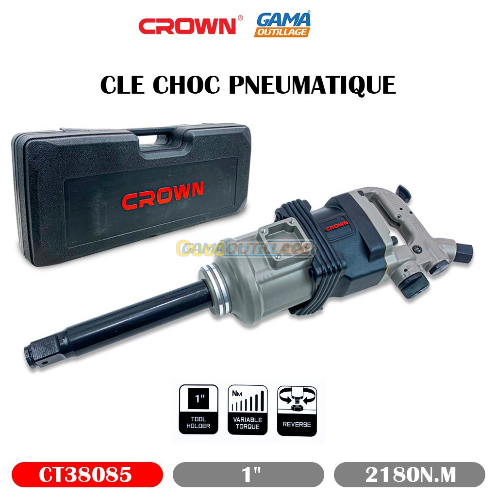 CLE CHOC PNEUMATIQUE 1 2180N.M CROWN