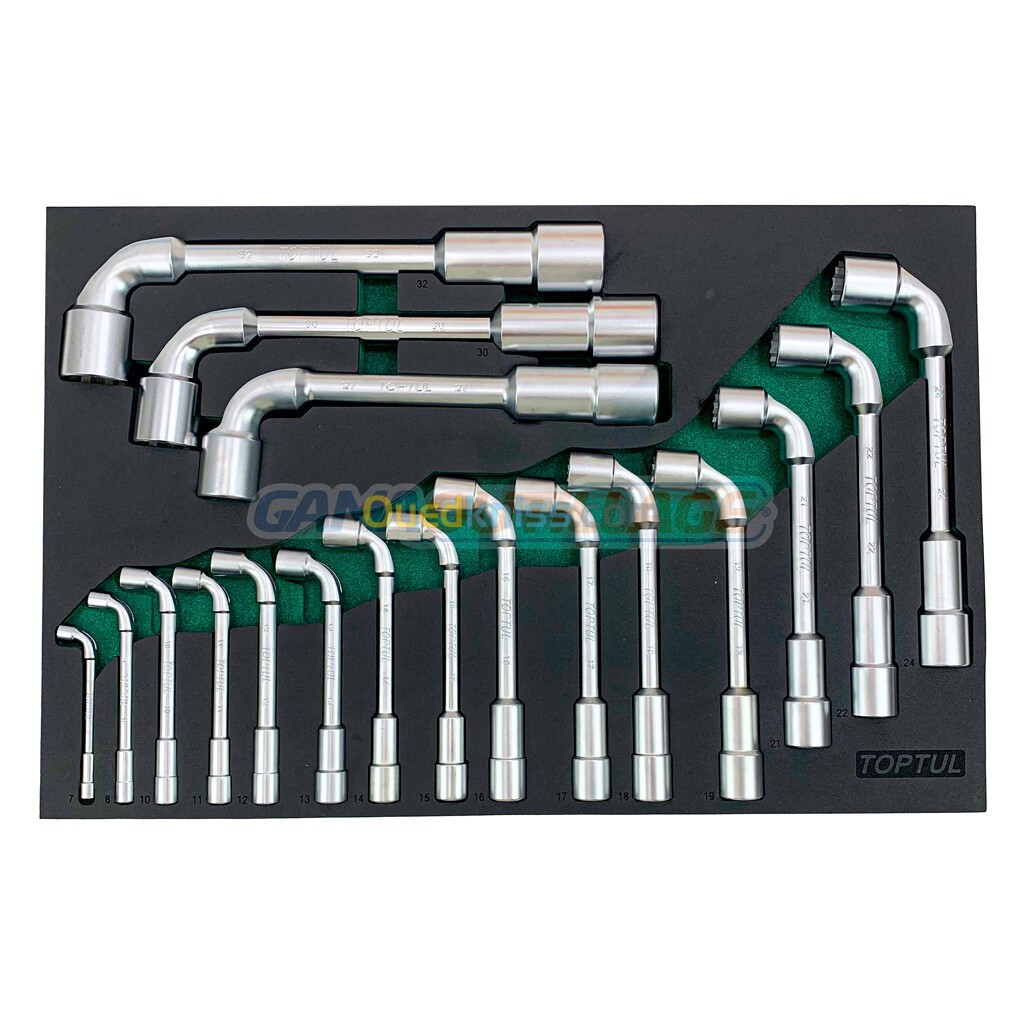 JEUX CLE PIPE 18PCS TOPTUL