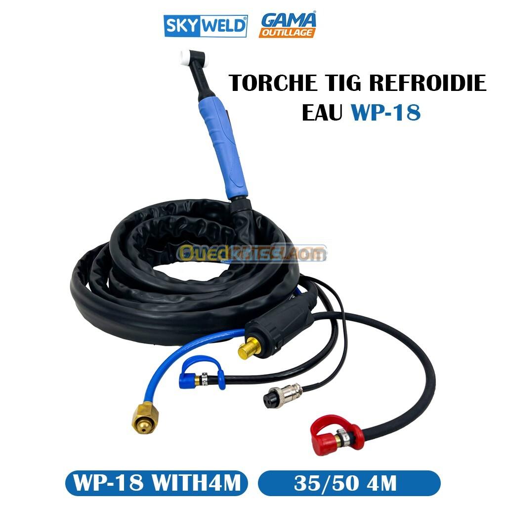 TORCHE TIG REFROIDIE EAU WP-18 35/50 4M SKYWELD