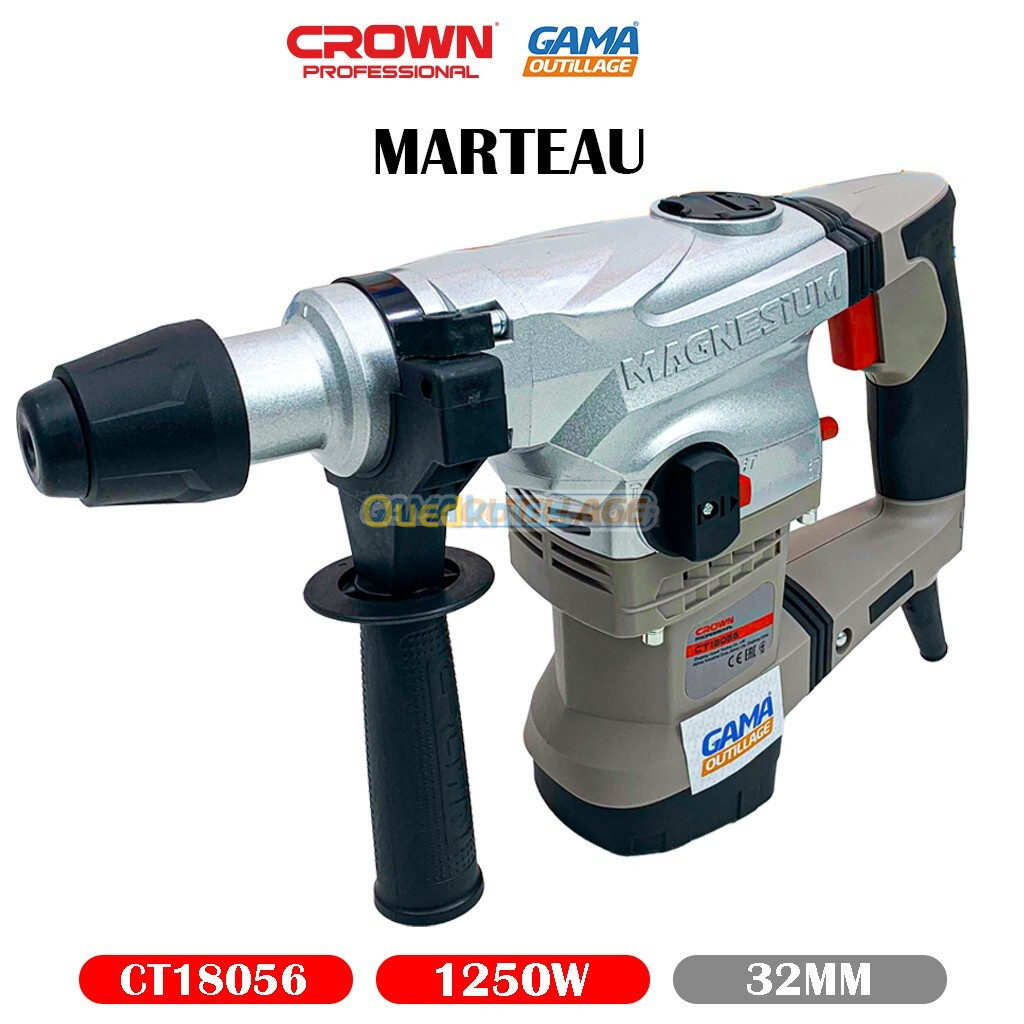 MARTEAU 32MM 1250W CROWN