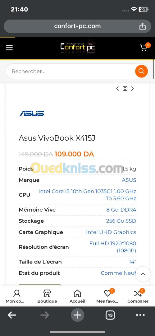 Asus VivoBook X415J