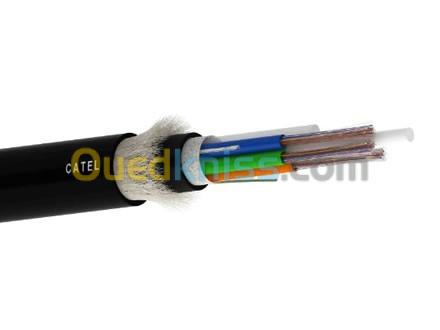 Fibre Optique 08 Brins  Monomode G652.D sous une seule gaine