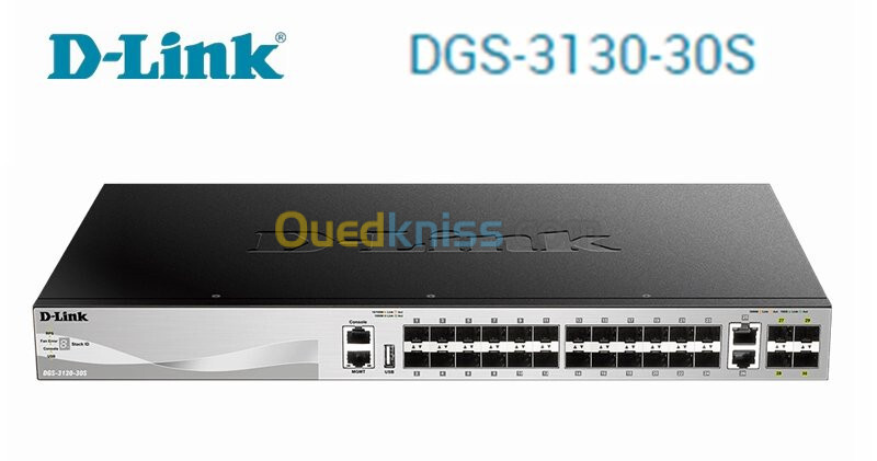 Switch DLINK 24 Ports SFP + 10G BASE-T + 4 10G SFP  DGS-3130-30S