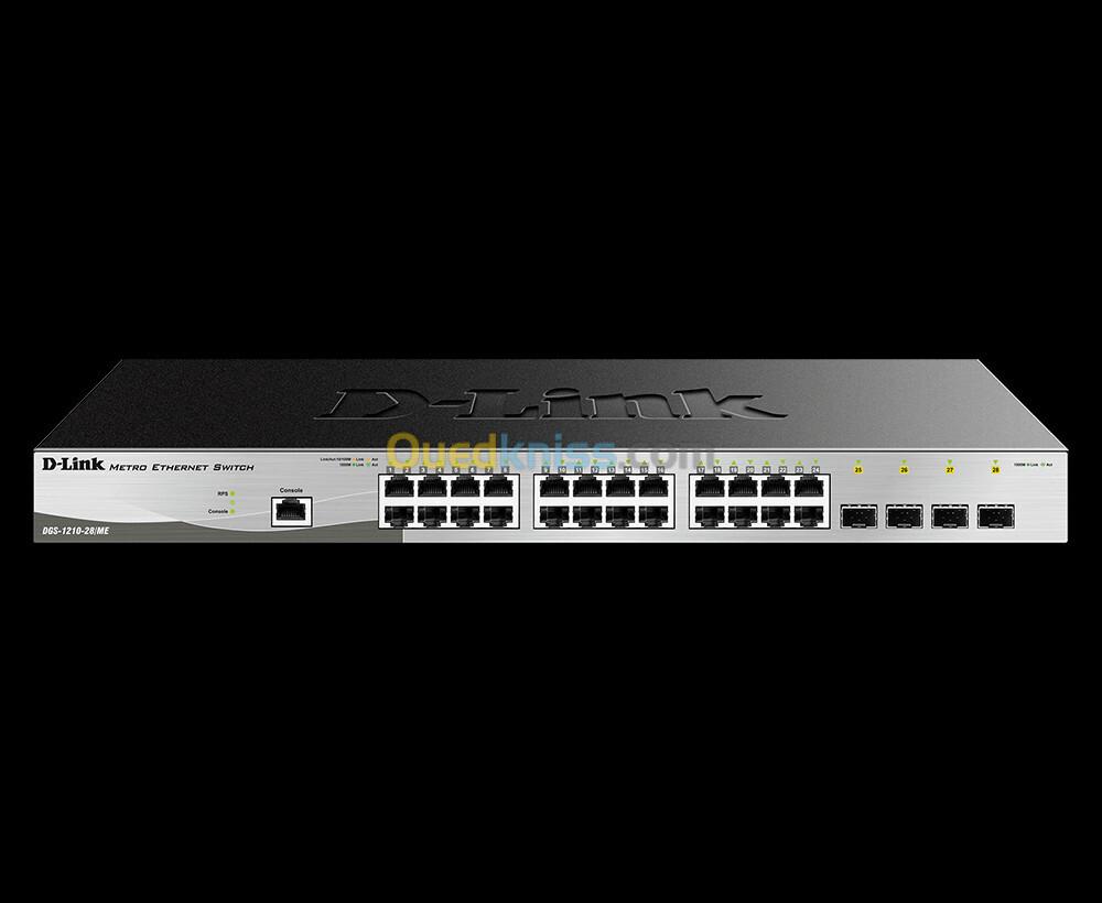 Switch 24 ports GIGA  + 4p SFP Dlink  DGS-1210-28 