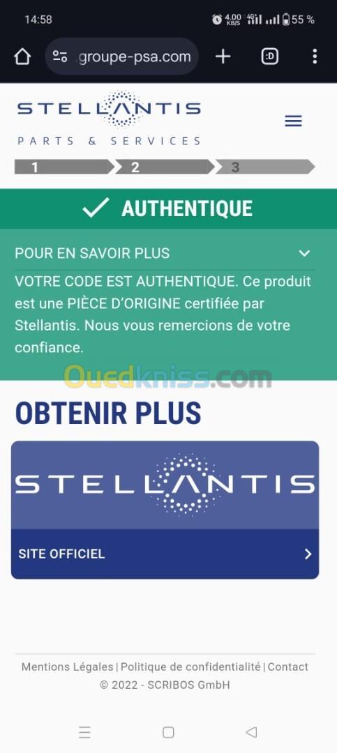 Scanner auto ORIGINAL ACTIA PSA GROUPE certifié de chez STALLANTIS