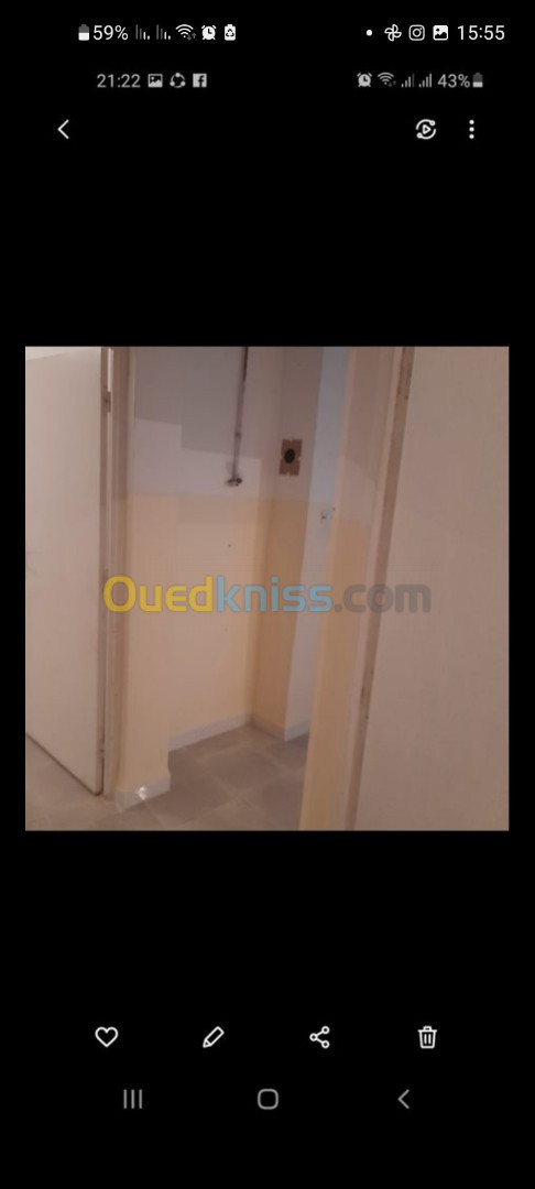 Vente Appartement F4 Sidi Bel Abbès Sidi bel abbes