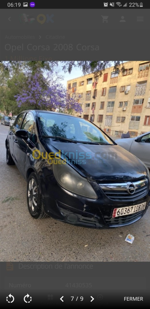 Opel Corsa 2008 Corsa