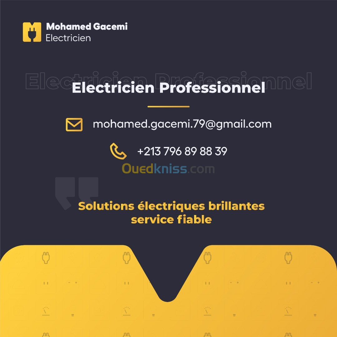 Electricien professionnel