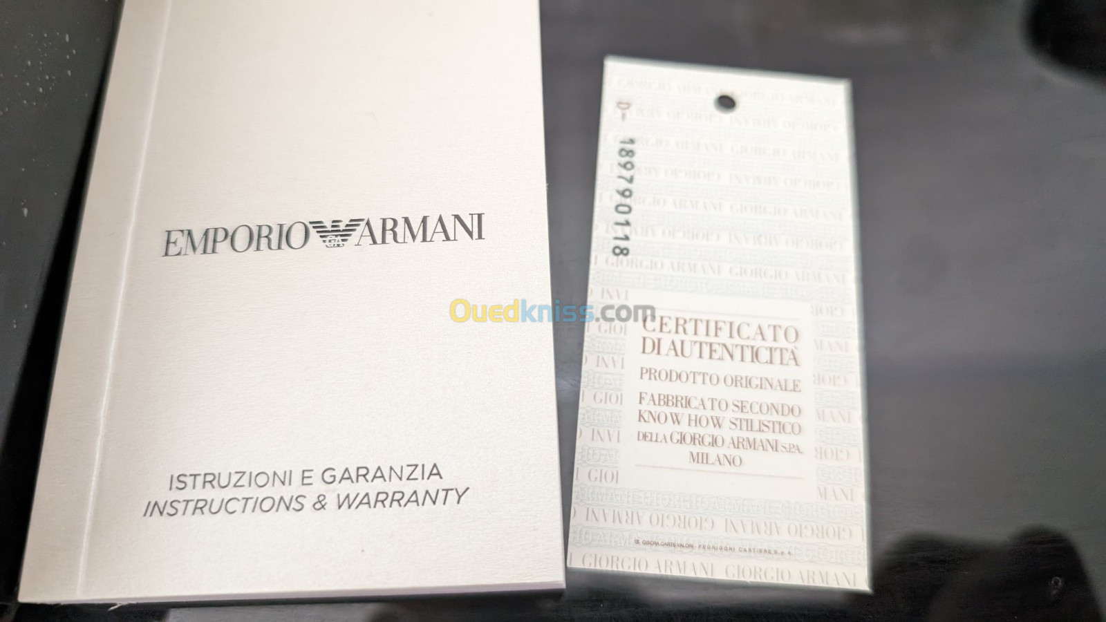 MONTRE EMPORIO ARMANI AR60039 MECCANICO 100% ORIGINAL