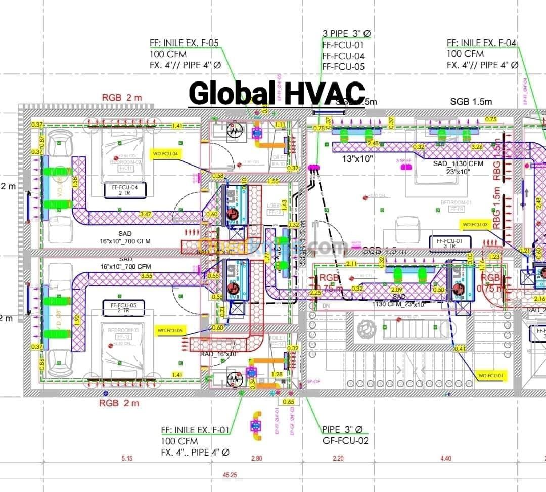 services D'études, Installateur et réparateur de climatisation centrale