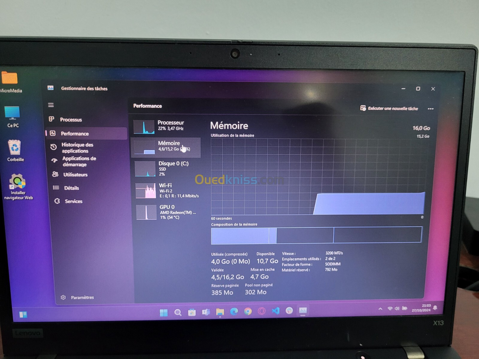 LENOVO THINKPAD X13 RYZEN 5 4650U 