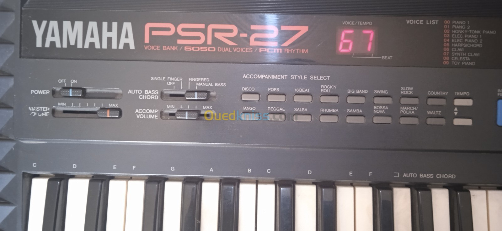 Piano Yamaha psr-27