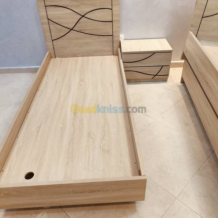 Lits bois MDF importation High Quality سرير