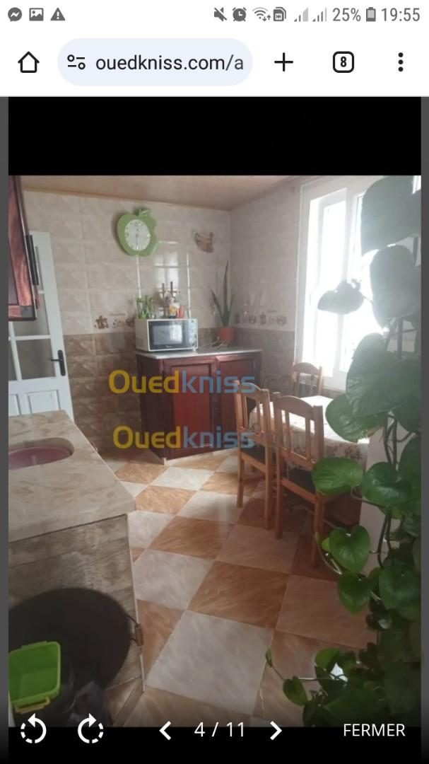 Location Appartement F2 Béjaïa Souk el thenine